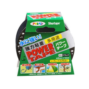 アサヒペン パワーテープ T103 48mm×10m ブラック FC967NR-イメージ1