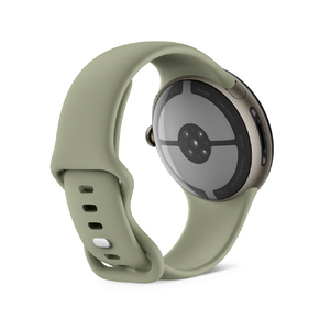 Google Google Pixel Watch 5(45 mm) (第 2 世代) Wi-Fi Satin Pyrite アルミケース / Olive アクティブ バンド GA10896-US-イメージ2