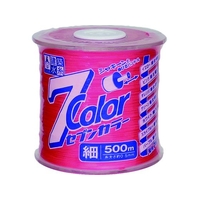 たくみ 7COLOR 細 ピンク 500M 蛍光ピンク500約0.5ナイロン FC736JM-7515308