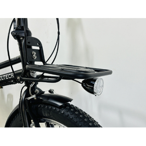 PELTECH X-adventure 20型折り畳み外装6段変速ハイパワーモデル ブラック TDN-246L-MBK-イメージ3