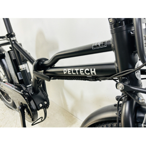 PELTECH X-adventure 20型折り畳み外装6段変速ハイパワーモデル ブラック TDN-246L-MBK-イメージ6