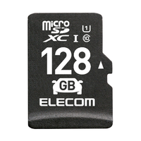 エレコム ドライブレコーダー向け microSDXCメモリカード(128GB) ブラック MF-DRMR128GU11