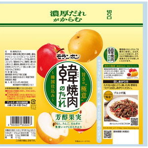 モランボン 韓(HAN)焼肉のたれ 芳醇果実 FCG412U-イメージ4
