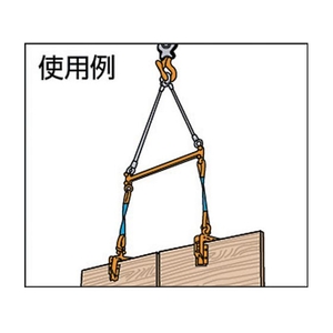 スーパーツール パネル・梁吊クランプ 超ワイド範囲5段階調節 容量250kg 0.2580～1805段階50222 FC716HC-3210456-イメージ2