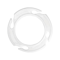 トラスコ中山 TRUSCO/コーンフックリング 白 2個入 TCHRW FCD383C-2493854