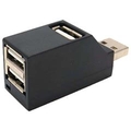 タイムリー USBハブ(3ポート) BLOCK3 ブラック BLOCK3-BK