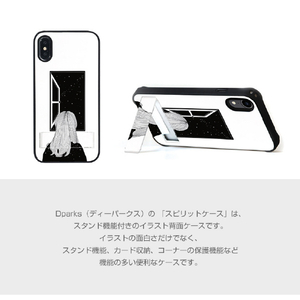 Dparks iPhone XS/X用ケース spirit case 窓際の女 DS15217I58-イメージ5