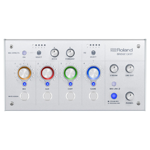 ローランド DUAL BUS GAMING MIXER Ice White BRC-WH-イメージ2