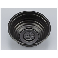 シーピー化成 どんぶり容器 BF-361 黒本体 50枚 FCG412V-00664058