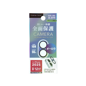 PGA iPhone 17/16/16 Plus用カメラフルプロテクター PG-25ACLG04AR-イメージ1
