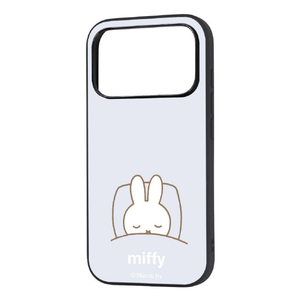 レイ・アウト iPhone 18 Pro Max用 / 17 Pro Max用  / ミッフィー / maru 衝撃吸収 バンパー ハイブリッドケース / ミッフィー_おやすみ RJ-BP59K4TB/MF67-イメージ1