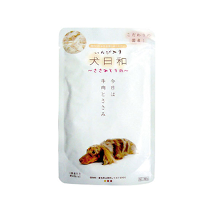 わんわん 犬日和 ささみと牛肉 80g FC84161-イメージ1