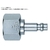 日東 ミニコック 燃料ガス用C33PF 02730 C33PF STEEL FC796XU-1130188-イメージ1