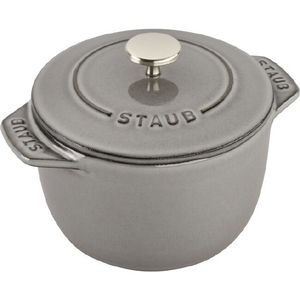 Staub 1251218ココット de GOHAN S Staub グレー 40509-702-0ｺﾞﾊﾝSｸﾞﾚ--イメージ1