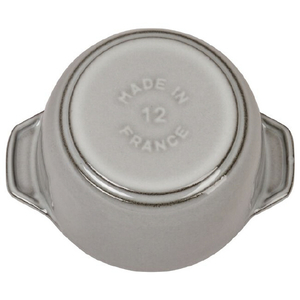 Staub 1251218ココット de GOHAN S Staub グレー 40509-702-0ｺﾞﾊﾝSｸﾞﾚ--イメージ4