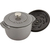 Staub 1251218ココット de GOHAN S Staub グレー 40509-702-0ｺﾞﾊﾝSｸﾞﾚ--イメージ2