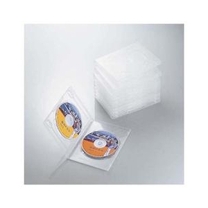 エレコム DVDトールケース 2枚収納・標準タイプ 10枚セット(クリア) CCD-DVD06CR エレコム DVDトールケース 2枚収納・標準タイプ 10枚セット(クリア) CCD-DVD06CR