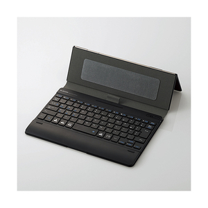 エレコム タブレットケース付きワイヤレスBluetoothキーボード ブラック TK-CAP02BK-イメージ1