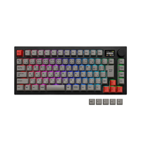 Mistel Barocco Mistel MD750 Delight JIS (日本語配列/ GATERON G Pro 2．0 赤軸) ブラック ML-MD750D-J-RD/BK