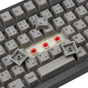 Mistel Barocco Mistel MD750 Delight JIS (日本語配列/ GATERON G Pro 2．0 赤軸) ブラック ML-MD750D-J-RD/BK-イメージ13