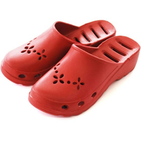 オクムラ 水切りサンダル WATER pass Mサイズ レッド FCF853J-66-0037-30