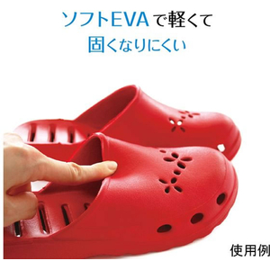 オクムラ 水切りサンダル WATER pass Mサイズ レッド FCF853J-66-0037-30-イメージ5