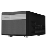 ネットオフ 送料得店  Silverstone SST-SG11B キューブ型PCケース Sugo ブラック PCケース(自作PC用)