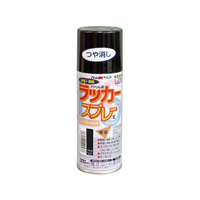 アトムサポート アトムペイント/ラッカースプレーE 300mL つや消し黒 FC679SM