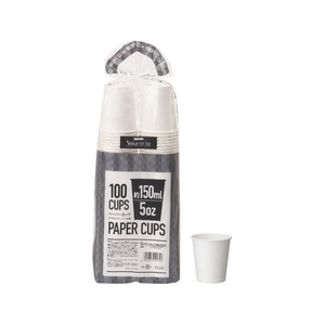 サンナップ ペーパーカップ 150mL 100個 FCJ016L-C15100AW-イメージ1