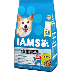 マースジャパンリミテッド アイムス 成犬用 体重管理用 チキン 中粒(2．6kg) ｱｲﾑｽｾｲｹﾝﾀｲｼﾞﾕｳCﾁﾕｳ2.6KG-イメージ1