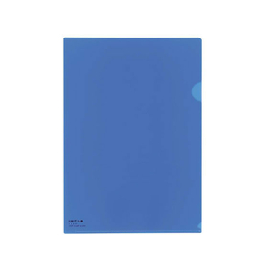 リヒトラブ カラークリヤーホルダー A4 青 50枚 FC39978-F78-8-イメージ1