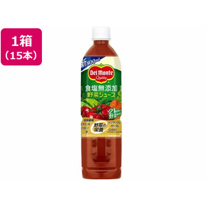 デルモンテ 食塩無添加 野菜ジュース 800ml×15本 FC683PW-イメージ1