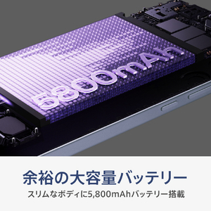 OPPO SIMフリースマートフォン Reno13 A限定BOX チャコールグレー CPH2699ETEK1CG-イメージ16