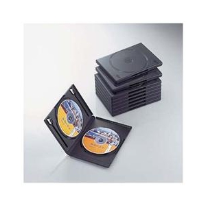 エレコム DVDトールケース CCD-DVD06BK エレコム DVDトールケース CCD-DVD06BK