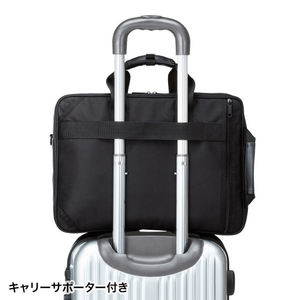 サンワサプライ 3WAYビジネスバッグ(13．3インチワイド) ブラック BAG-3WAYT2BKN-イメージ9