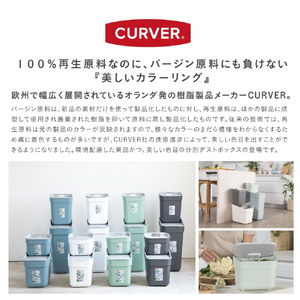 藤栄 分別ダスト 30L Cuver グレー ｶ-ﾊﾞ-ﾌﾞﾝﾍﾞﾂﾀﾞｽﾄ30Lｸﾞﾚ--イメージ3