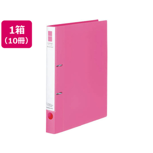 コクヨ Dリングファイル[スムーススタイル] A4タテとじ厚20mmピンク10冊 FC92091-ﾌ-UDS420P-イメージ1
