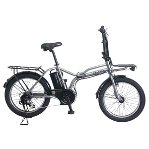 PELTECH X-adventure 20型折り畳み外装6段変速ハイパワーモデル シルバー TDN-246L-SL-イメージ1