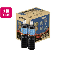 UCC 職人の珈琲 低糖 PET 900mL 12本 FCE659M-511322