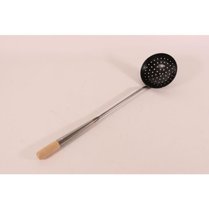カンダ KD 鉄中華お玉 穴明 ツナギ柄 中 FC883PL-050011-イメージ2
