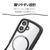 エレコム iPhone 17用Grippy ハイブリッドケース フレームカラー MAGKEEP ブラック PM-A25AGRPFMBK-イメージ3