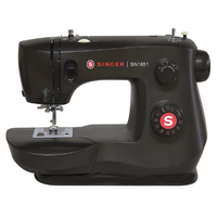 シンガー 電動ミシン フットコントローラー式 ブラック SN1851