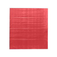 スマートバリュー カラーポリ袋 800×650 赤 20枚入 FCE205V-N157J-RD