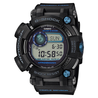 カシオ ソーラー電波腕時計 G-SHOCK FPOGMAN ブラック・ブルーの差し色 GWF-D1000B-1JF
