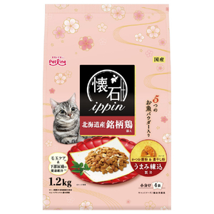 ペットライン 懐石ippin 北海道産銘柄鶏添え 1．2kg(300g×4袋) ｶｲｾｷIPPINﾄﾘｿﾞｴ1.2KG-イメージ1