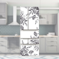 e angle ドレスアップマグネットシート フローラル02 ANG-MG-SJMF43R-6F2