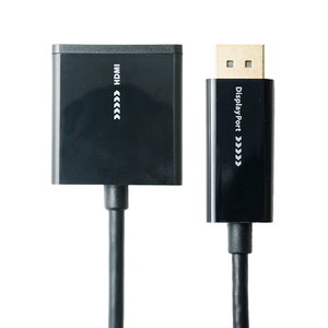 ミヨシ DisplayPort-HDMI 変換アダプタ DP-HDA01/BK-イメージ2