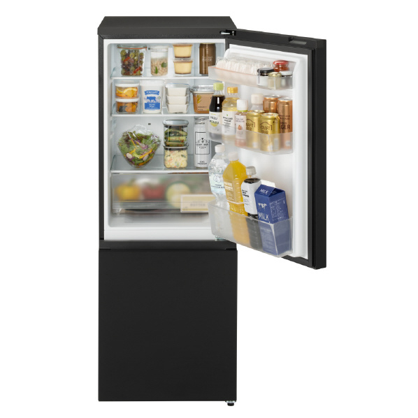 パナソニック 【右開き】180L 2ドア冷蔵庫 マットブラック NR-B18C1-K 180L