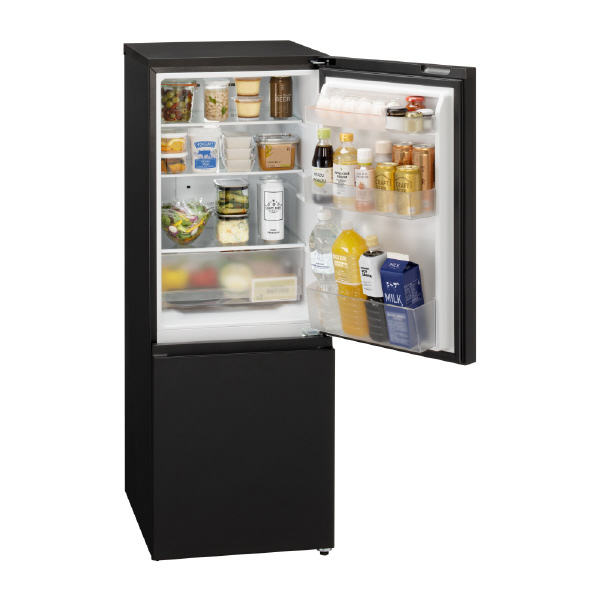 パナソニック 【右開き】180L 2ドア冷蔵庫 マットブラック NR-B18C1-K 180L