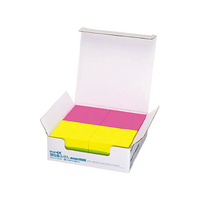 コクヨ 強粘着ふせん〈K2〉 75×75 7色ミックス ネオン20冊 F028570-K2ﾒ-KN7575X20